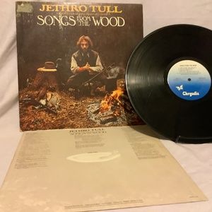 Jethro Tull-Songs From The Wood 1977 Vinyl Chrysalis CHR 1132+lyrics sleeve